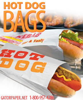 Custom Printed Hot Dog Bags