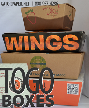 Custom Printed To Go Boxes - Take Out Boxes