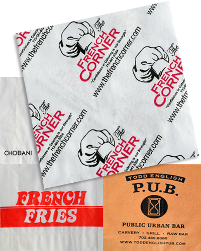 Custom Printed French Fry Bags - Fry Bags