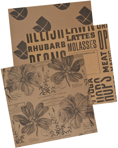 Custom Printed Natural Kraft Paper - Kraft Paper