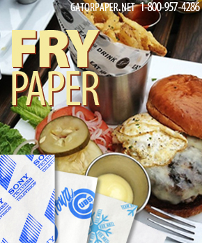 Custom Printed Fry Paper