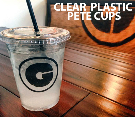Clear Plastic Pete Cups