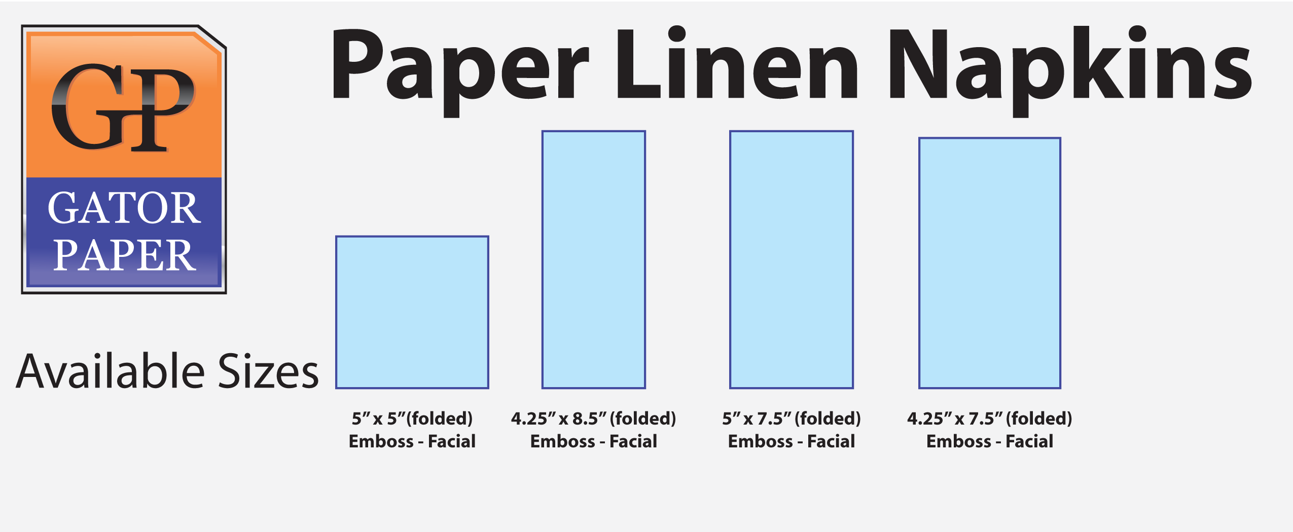 Custom Printed Paper Linen Napkins